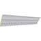 Ekena Millwork 3 1/4"H x 2 3/8"P x 4"F x 94 1/2"L Bulwark Dentil & Rope Crown Moulding MLD03X02X04BU - alternate 3